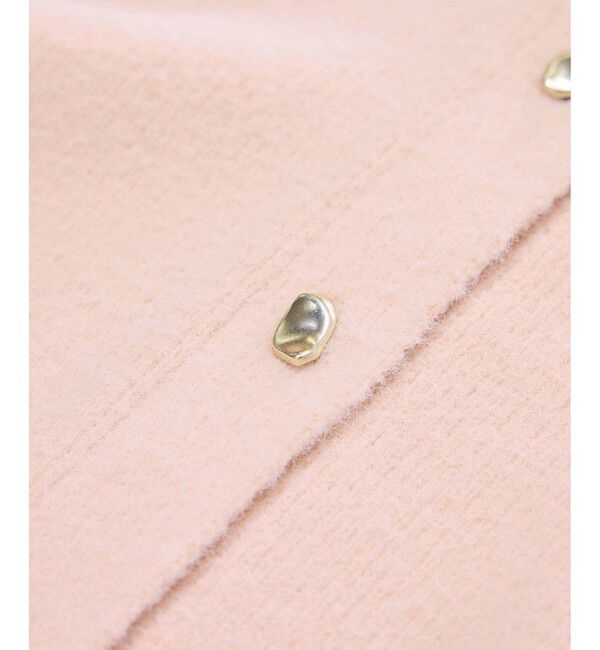 Rope&rsquo;Picnic「【新色追加】スフレニットシリーズ 変形メタルボタンミドル丈カーディガン/イージーケア・リンクコーデ」|カーディガン|