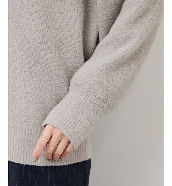 Rope&rsquo;Picnic「【新色追加】スフレニットシリーズ 変形メタルボタンミドル丈カーディガン/イージーケア・リンクコーデ」|カーディガン|