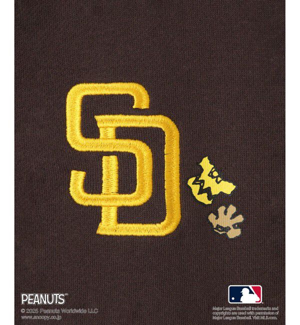 Rope&rsquo;Picnic「【PEANUTS&times;MLB COLLECTION by ROPE' PICNIC】カーディガン」|カーディガン|