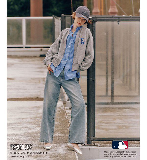 Rope&rsquo;Picnic「【PEANUTS&times;MLB COLLECTION by ROPE' PICNIC】カーディガン」|カーディガン|