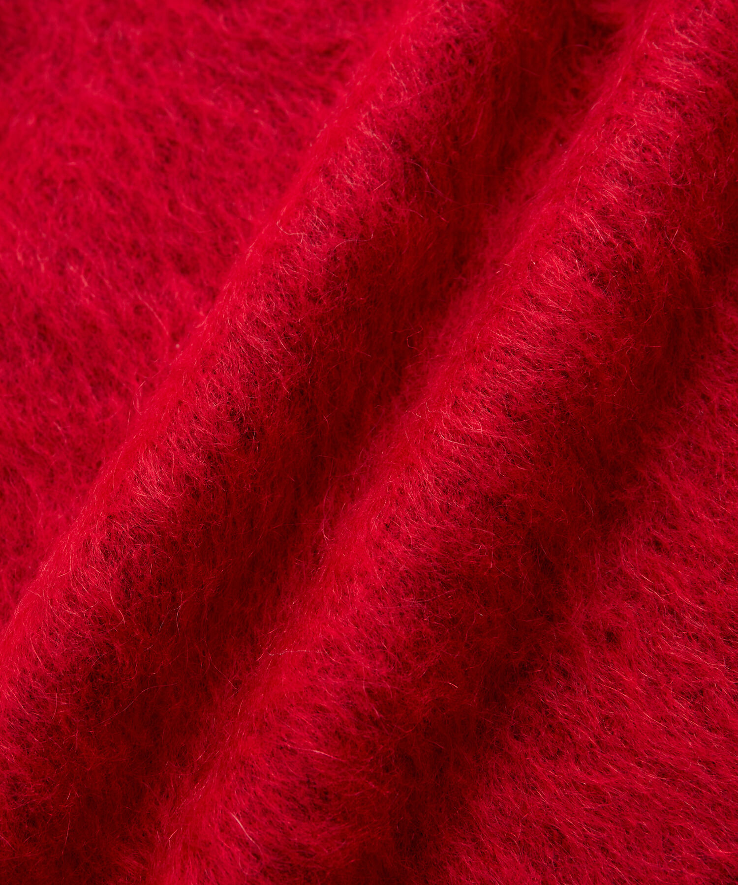 ADAM ET ROPE'「【定番】モヘアミックス オーバーサイズ クルーネックカーディガン / ユニセックス」|カーディガン|