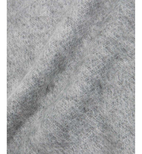 ADAM ET ROPE'「【定番】モヘアミックス オーバーサイズ クルーネックカーディガン / ユニセックス」|カーディガン|