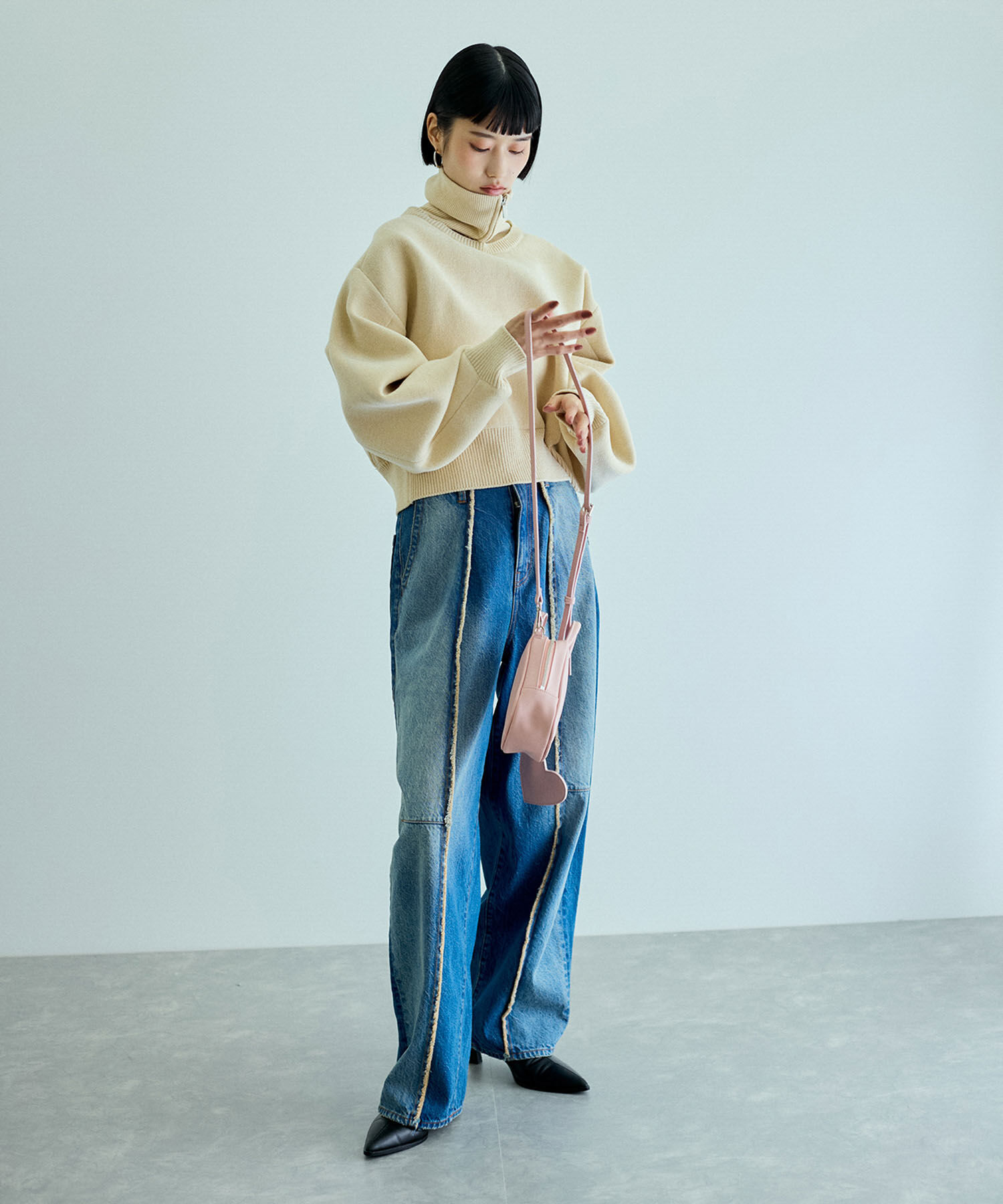 ADAM ET ROPE'「【サステナブル】スマホマルチミニショルダーバッグ」|ショルダー・メッセンジャー|