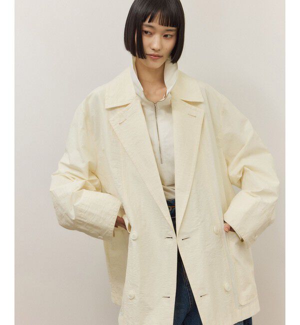 ADAM ET ROPE'「ウォッシュドジャケット」|テーラードジャケット|