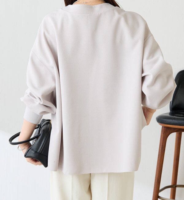  「《WEB限定/気温調整に◎》メタル釦ジョーゼットカーディガン」|Tシャツ・カットソー|