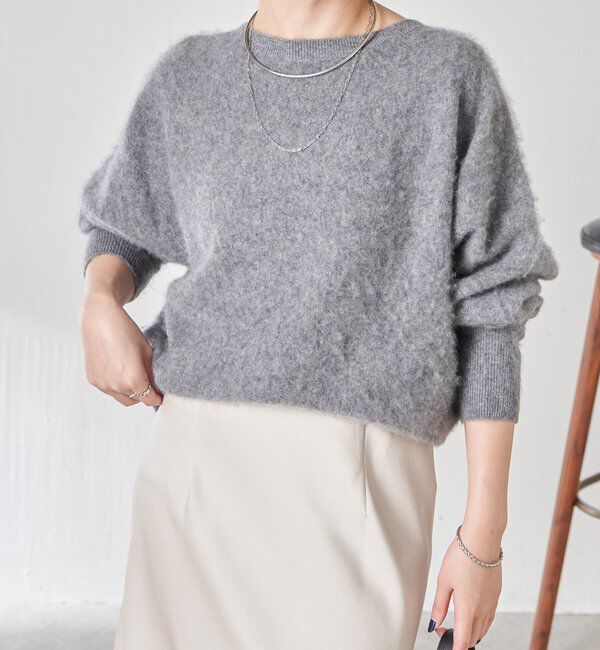  「カシミヤウールドルマンニット」|ニット・セーター|