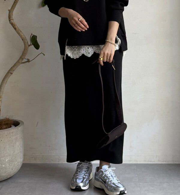  「【WEB限定】MA1ポケットプルオーバー＋タイトスカートセット」|スーツ|