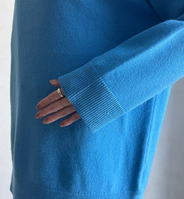  「ウール混タートルチュニック」|ニット・セーター|