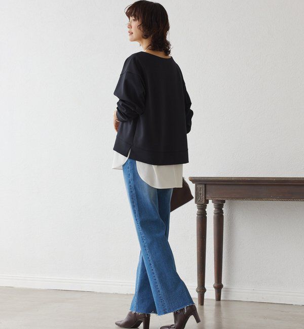  「【快適な履き心地】センタープレスデニム」|デニム|