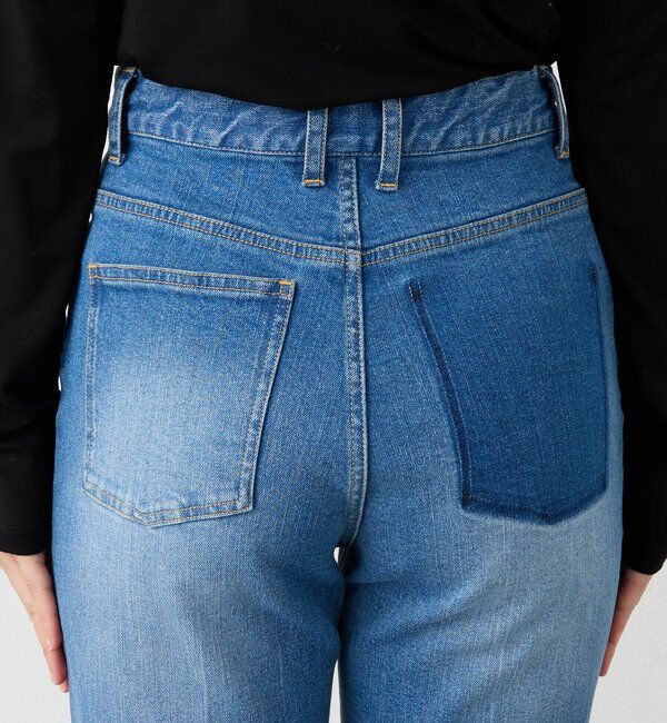  「【快適な履き心地】センタープレスデニム」|デニム|