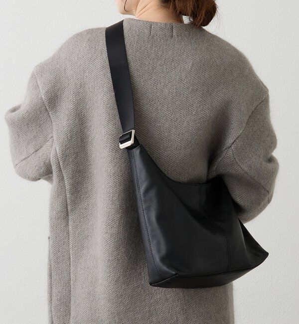  「レザーホーボーバッグ M」|ショルダー・メッセンジャー|