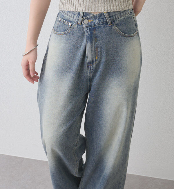  「カットオフオーバーダイデニム」|デニム|