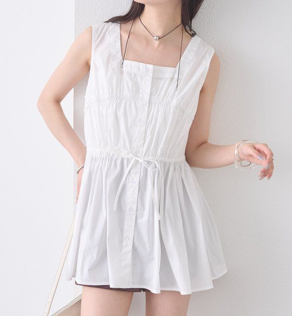  「ストライプタンクブラウス」|シャツ・ブラウス|