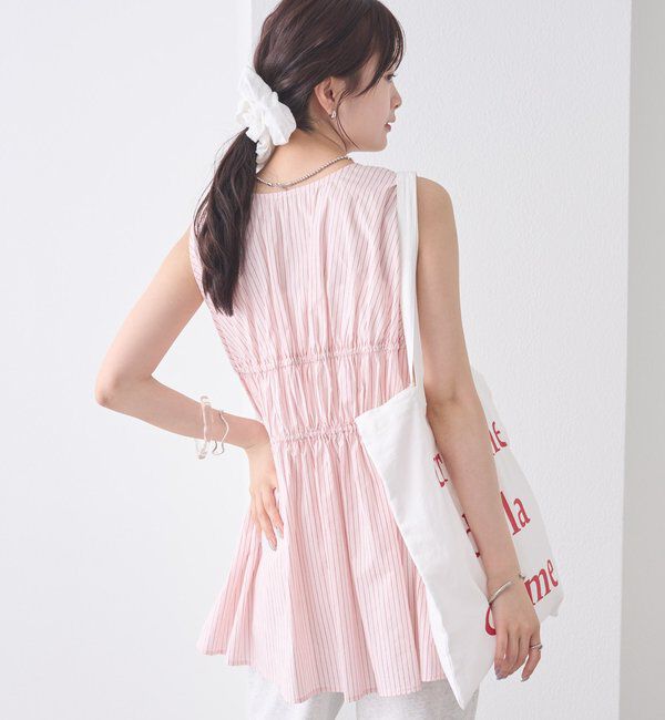  「ストライプタンクブラウス」|シャツ・ブラウス|