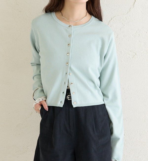  「デイリーショートカーディガン」|カーディガン|