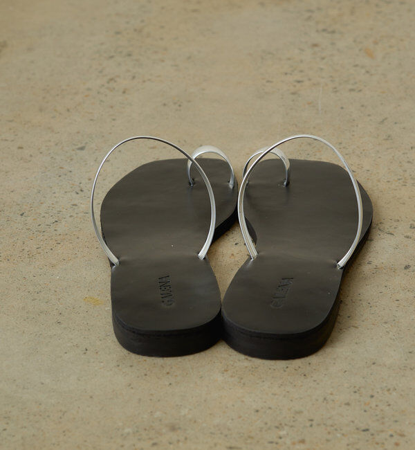  「【GALENA/ガレナ】スクエアラバーサンダル」|ロングブーツ|