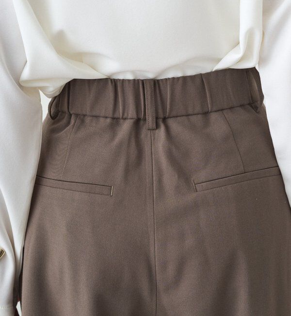  「TR3タックワイドパンツ」|チノ|