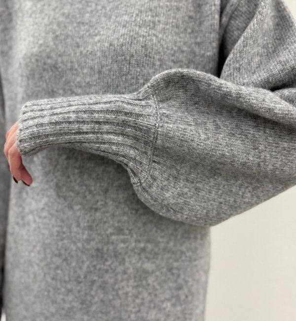  「ハイネックニットワンピース」|ワンピース|