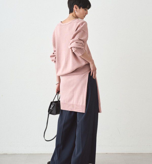  「コットンVニット」|ニット・セーター|