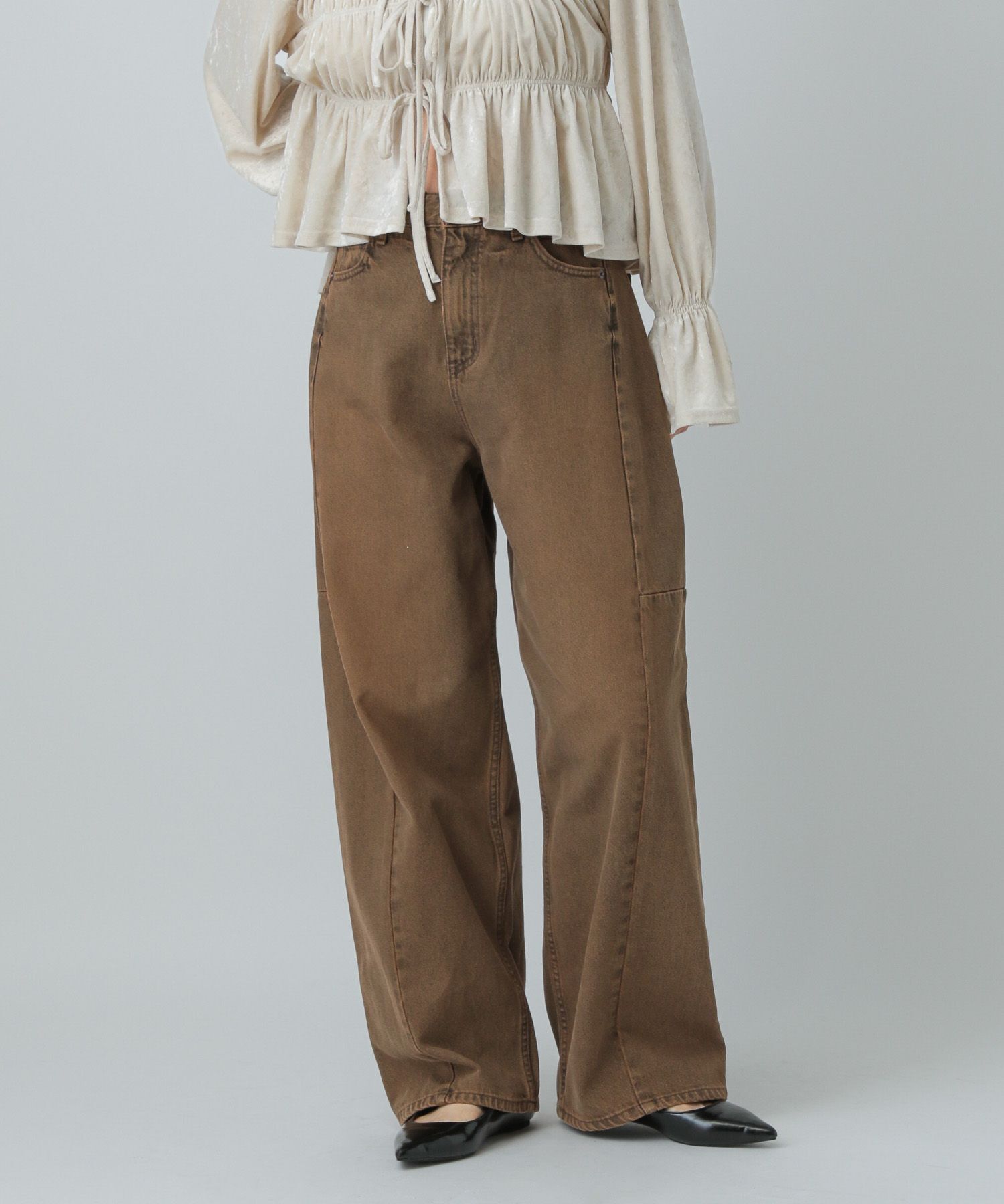 LOWRYS FARM「カーブデニム」|デニム|BRN8