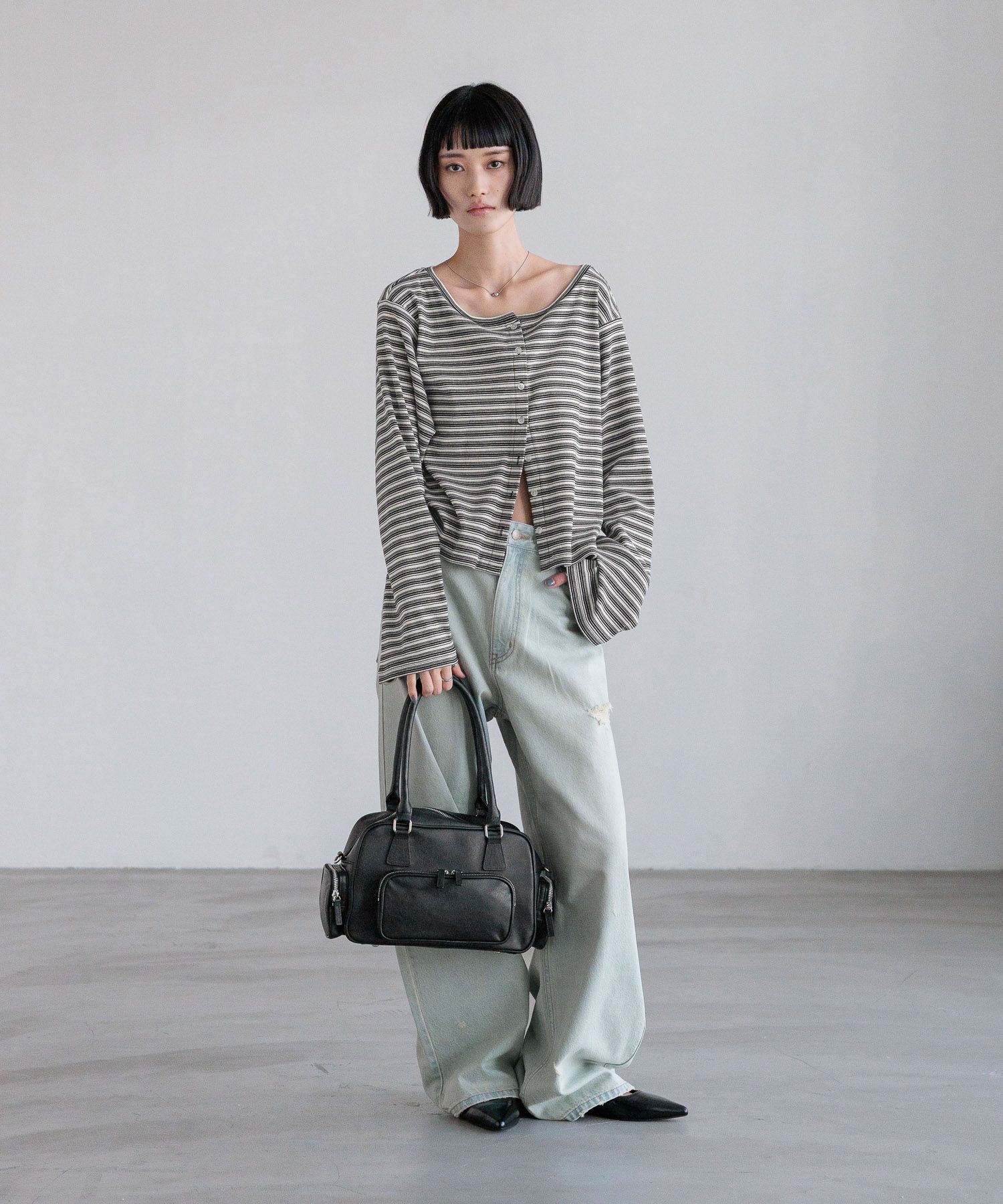 LOWRYS FARM「マルチＷＡＹカットカーディガンＬＳ」|Tシャツ・カットソー|