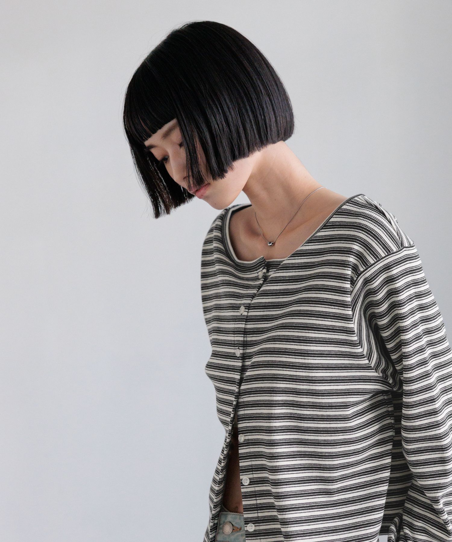 LOWRYS FARM「マルチＷＡＹカットカーディガンＬＳ」|Tシャツ・カットソー|