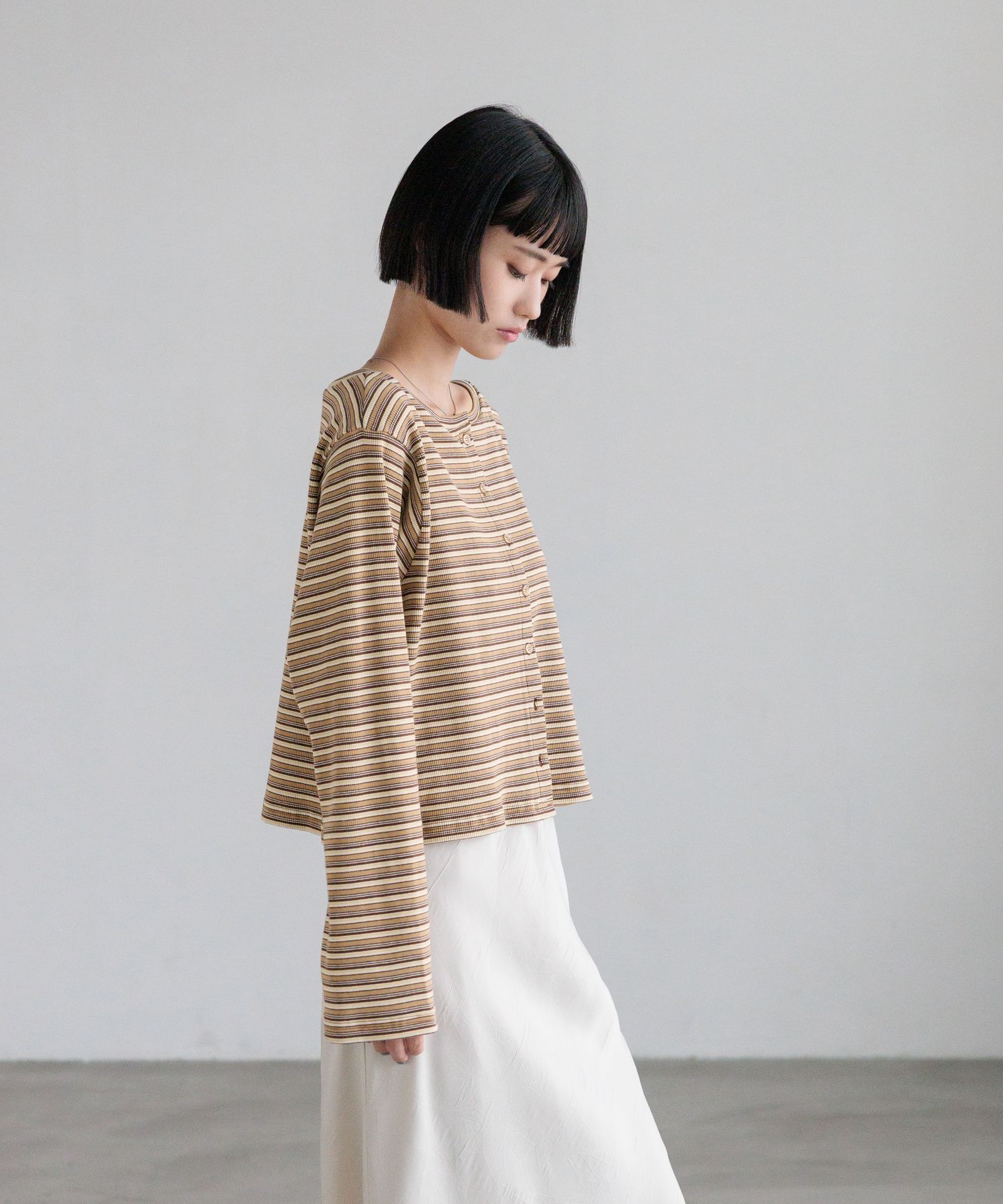 LOWRYS FARM「マルチＷＡＹカットカーディガンＬＳ」|Tシャツ・カットソー|