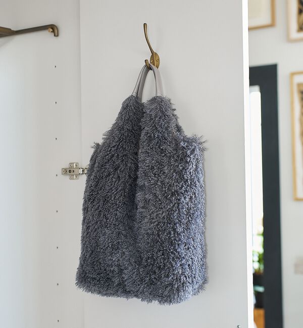 collex「【WEB限定】Vラインフェイクファートートバッグ」|トートバッグ|