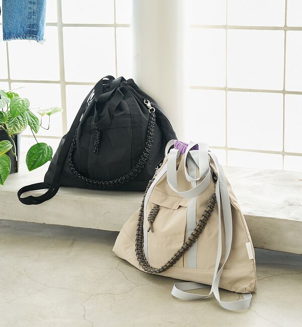 collex「【WEB限定】【CTFK/コントロールフリーク】ナイロン3WAYスクエアトート」|リュック|