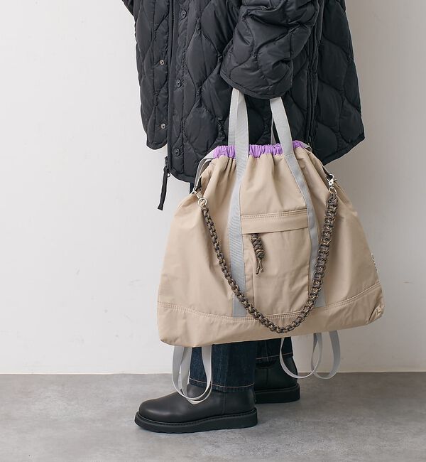 collex「【WEB限定】【CTFK/コントロールフリーク】ナイロン3WAYスクエアトート」|リュック|