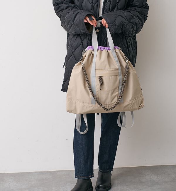 collex「【WEB限定】【CTFK/コントロールフリーク】ナイロン3WAYスクエアトート」|リュック|