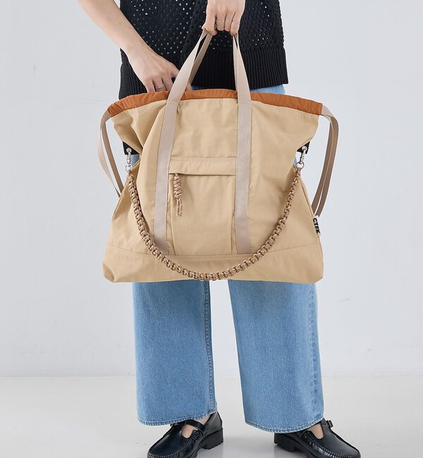 collex「【WEB限定】【CTFK/コントロールフリーク】ナイロン3WAYスクエアトート」|リュック|