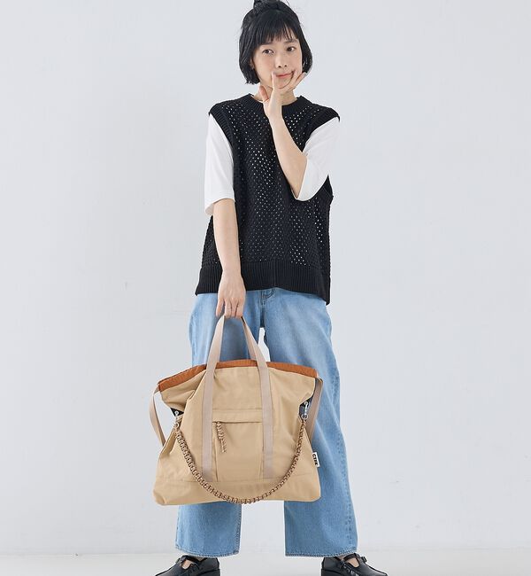 collex「【WEB限定】【CTFK/コントロールフリーク】ナイロン3WAYスクエアトート」|リュック|