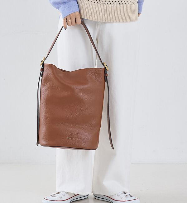 collex「【WEB限定】【Beau're/ヴュレ】Design Buckle Bucket」|ショルダー・メッセンジャー|