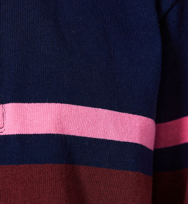 ABAHOUSE「【BARBARIAN / バーバリアン】 12oz ロングスリーブ パネルボーダ」|スウェット・ジャージ|