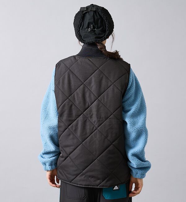 ABAHOUSE「【POLER/ポーラー】DIAMOND QUILTED VEST/キルティング/」|ダウンベスト・ベスト|