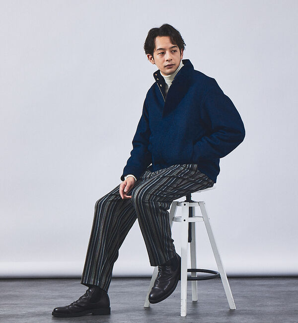 alfredoBANNISTER「【ソフトレザー】ドレープ サイドゴア ブーツ」|ショートブーツ|