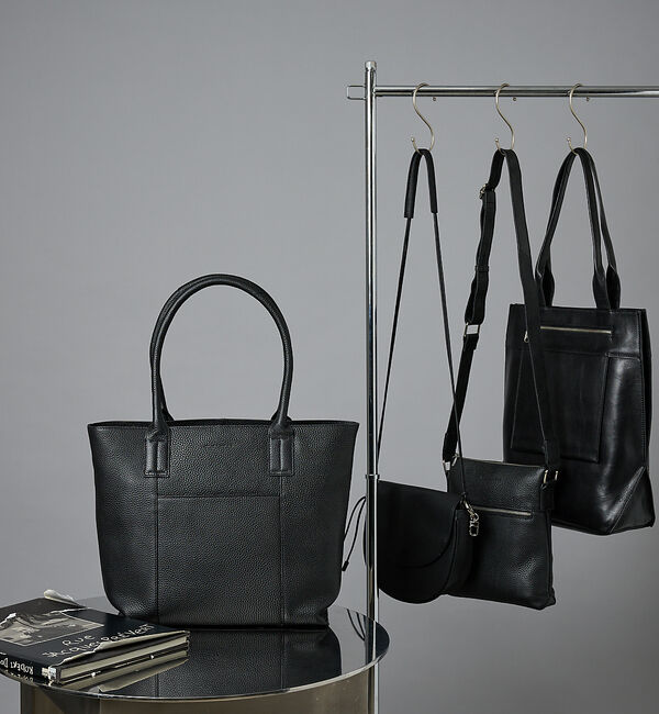 alfredoBANNISTER「【A4対応】シボレザー トートバッグ」|トートバッグ|