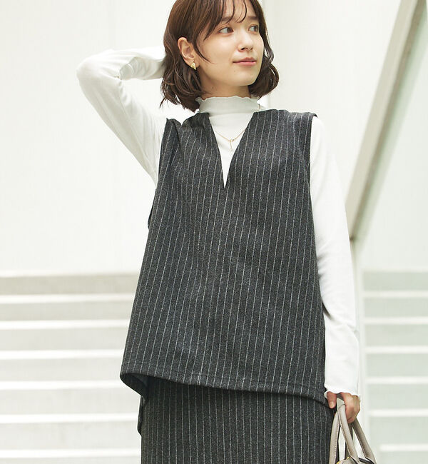 abahouse mavie「メロウハイネックプルオーバー」|Tシャツ・カットソー|