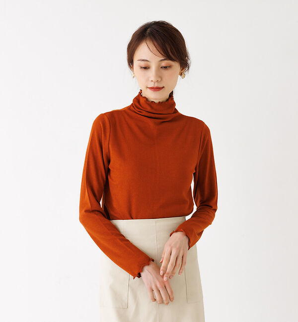 abahouse mavie「メロウハイネックプルオーバー」|Tシャツ・カットソー|