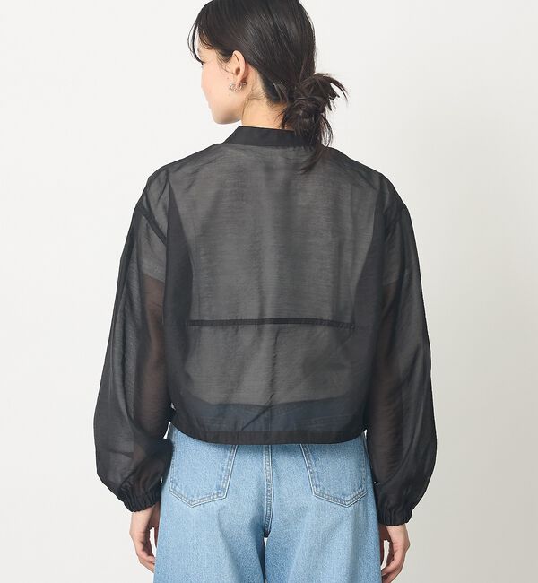 abahouse mavie「【サッと羽織れる】シアーブルゾン【予約】」|ブルゾン・スタジャン|