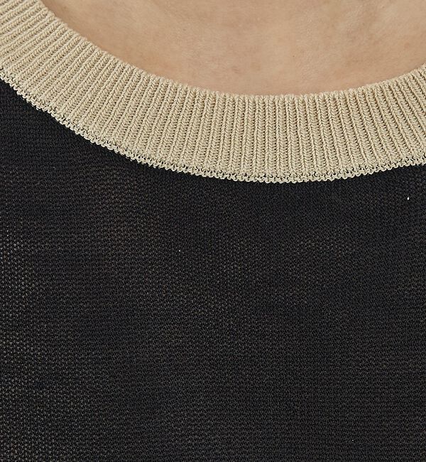 NOMINE「リンガー ニット Tシャツ」|Tシャツ・カットソー|