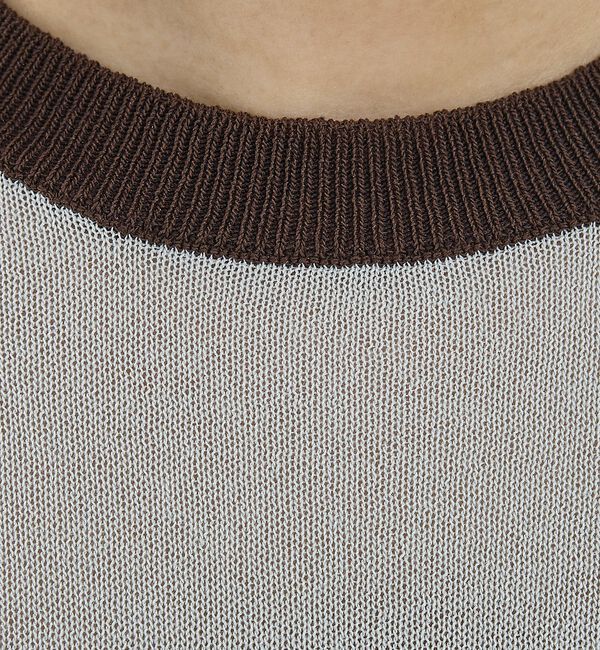 NOMINE「リンガー ニット Tシャツ」|Tシャツ・カットソー|