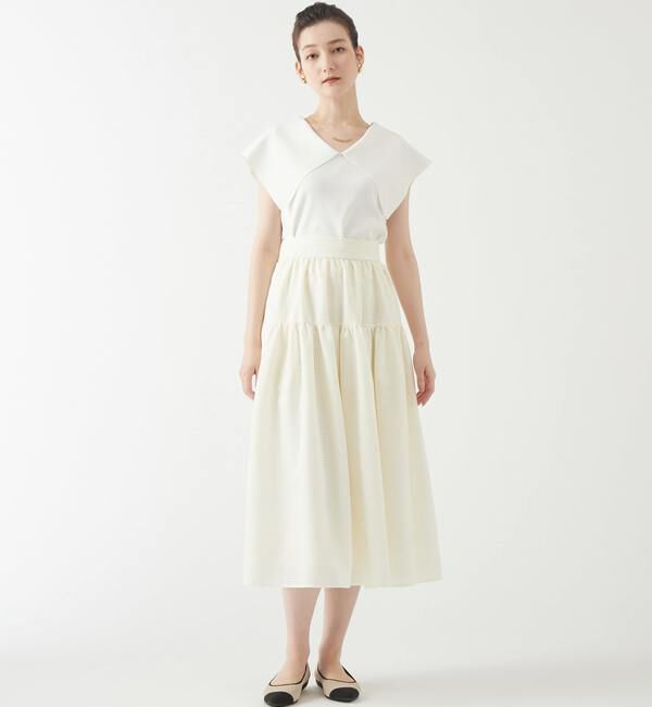 TIARA「ティアードロングスカート」|スカート|
