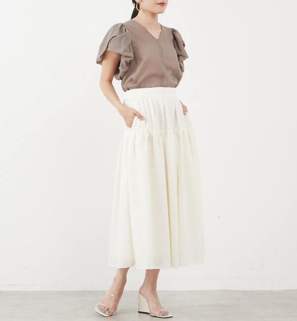 TIARA「ティアードロングスカート」|スカート|