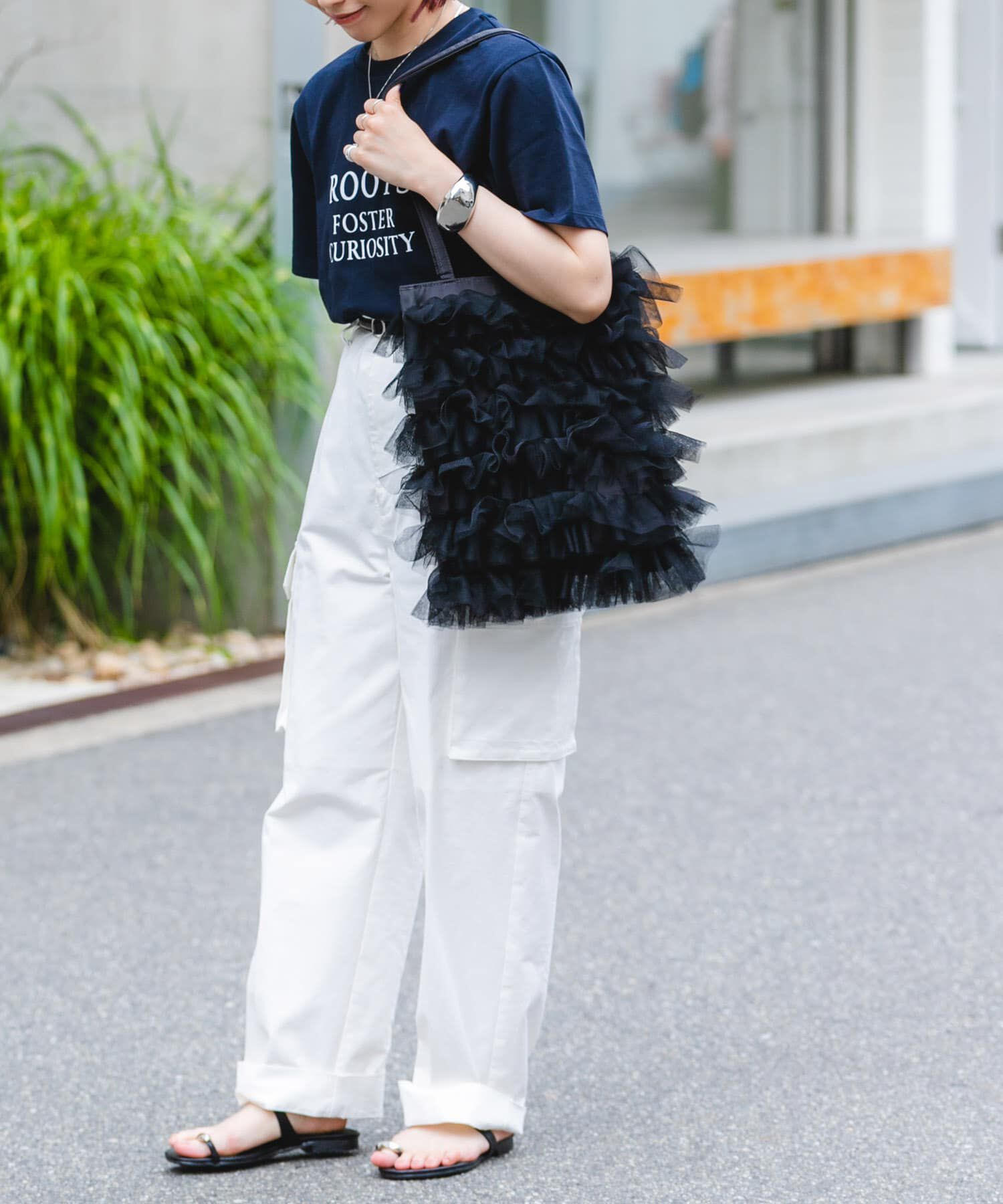 RODE SKO「チュールトートバッグ」|トートバッグ|