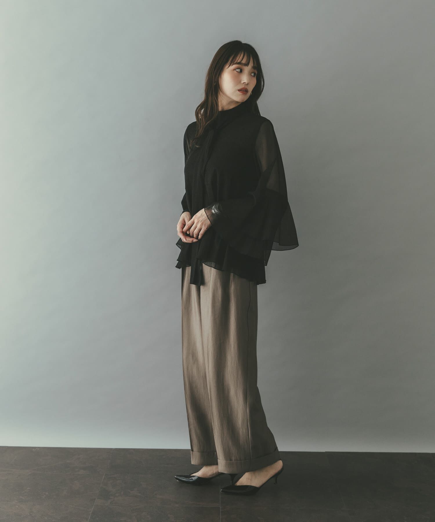 URBAN RESEARCH ROSSO「ブライトツイルタックパンツ」|その他|