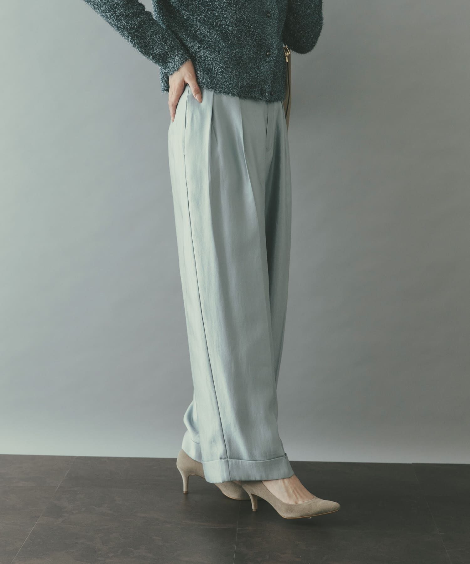 URBAN RESEARCH ROSSO「ブライトツイルタックパンツ」|その他|