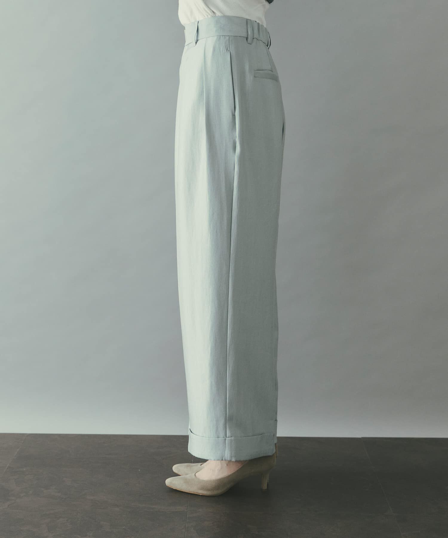 URBAN RESEARCH ROSSO「ブライトツイルタックパンツ」|その他|