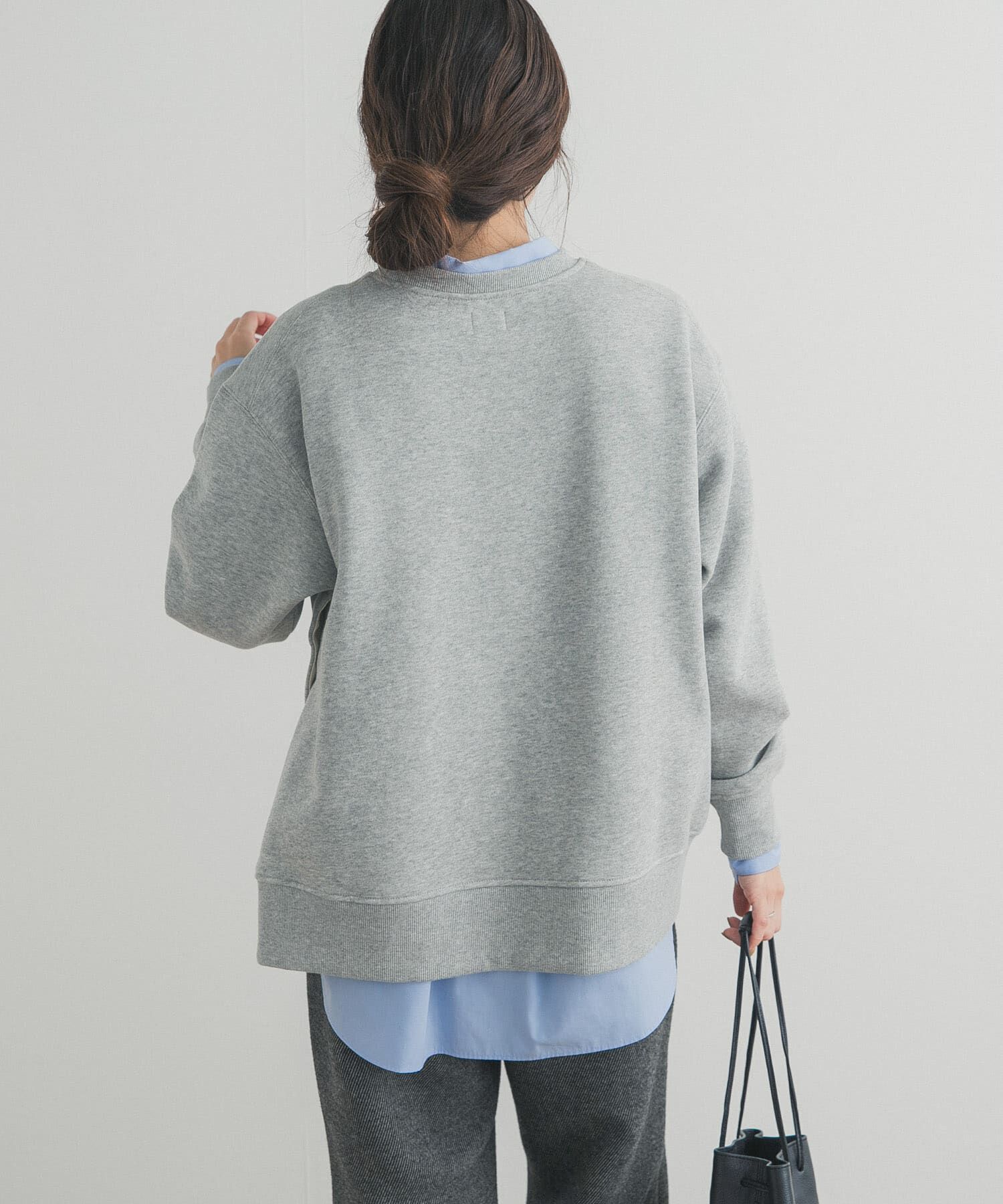 URBAN RESEARCH DOORS「『一部WEB限定カラー』『UR TECH』裏起毛サイド釦スウェット」|スウェット・ジャージ|